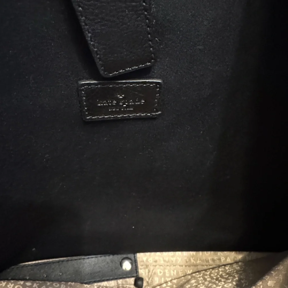 Kate Spade New York Black Gramercy Park Calista Laptop Bag